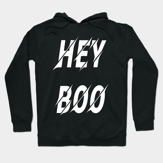 Hey Boo ,Funny Halloween ,Teacher Halloween, Halloween Party Hoodie by Islanr